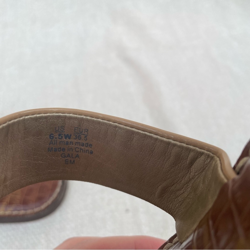 Sam Edelman Haydee Womens Tan Brown Slip On Slide Sandal Size US 6 1/2 W - Picture 11 of 12